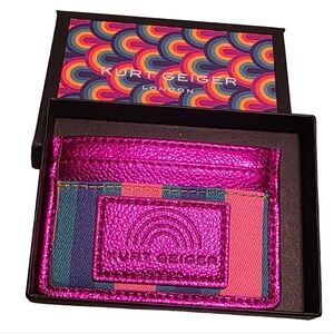 Kurt Geiger Fuschia Card Holder